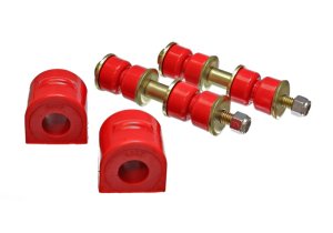 Ford Focus Sway Bar Bushing Set - Rear - Energy Suspension - Performance Polyurethane - Red - `00-`04
